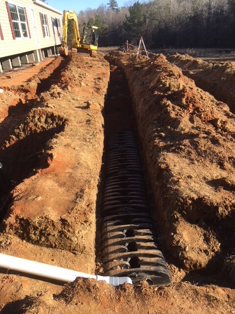 Old Blue Plumbing Septic Installation